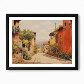 Street In Italy Art Print