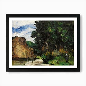 River Bend, Paul Cézanne Art Print