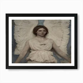 Angel With Wings 3 Art Print