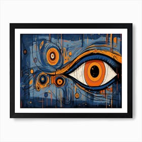 Eye Of The Gods 5 Art Print