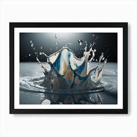 Water Splash 1 Art Print