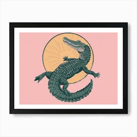 Alligator 17 Art Print