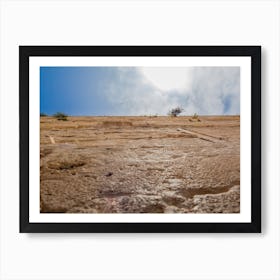 Closeup Low Angle View Of The Western Wall In The Old City Of Jerusalem Israel Art Print