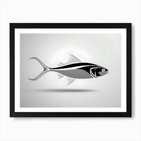 Fish sketch Art Print