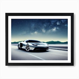 Lamborghini Concept Car Art Print