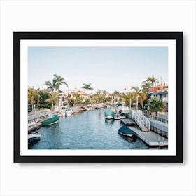 Naples Canal 1 Art Print