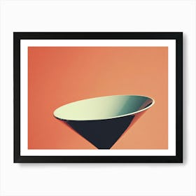 Martini Glass Art Print