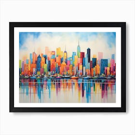 New York City Skyline Art Print