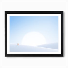 Minimal Landscape 12 Art Print