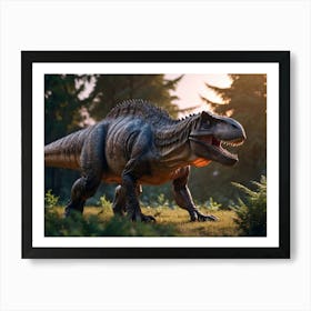 T - Rex Art Print