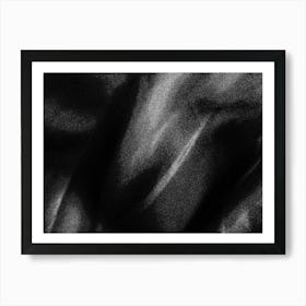 Black Satin Background 1 Art Print