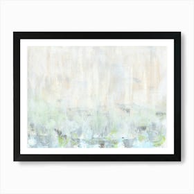 Soiree - Abstract Art Painting, Neutral Modern Art Print Best Seller, White Beige Gray Blue Green Art Print