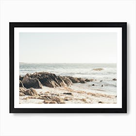 Monterey Beach Sunset Art Print