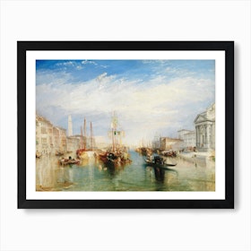 Venice, From The Porch Of Madonna Della Salute, Jmw Turner Art Print