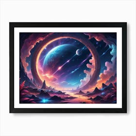 Spacescape Art Print