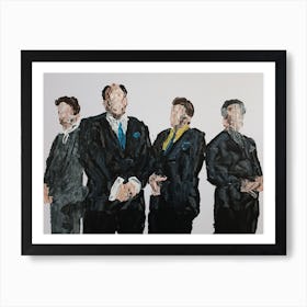 The Sopranos Abstract Art Print