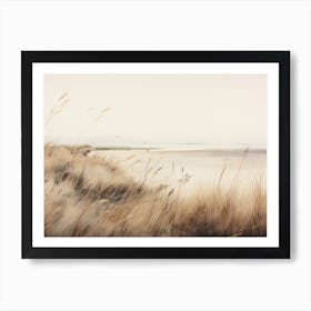 Rustic Sand Dune Painting Art Print