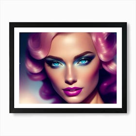 Pink Beauty Art Print