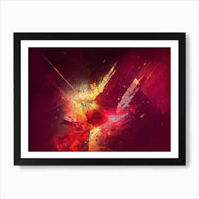 The blazing beauty of the starlight Art Print