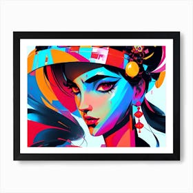 Chinese Girl 5 Art Print