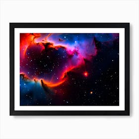 Heart Nebula Art Print