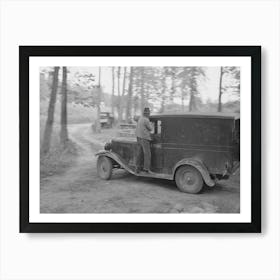 Untitled Photo, Possibly Related To Blueberry Pickers Preparing To Go To The Fields Near Little Fork, Minnesota By Art Print