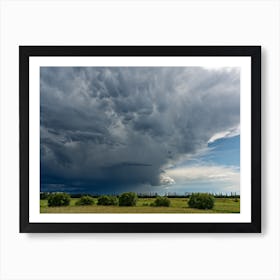 Stormy atmosphere Art Print