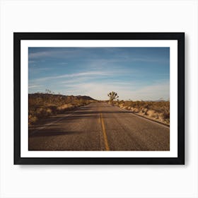 Joshua Tree Road II Art Print