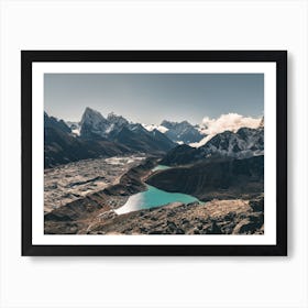 Landscapes Raw 16 Gokyo Ri (Nepal) Art Print