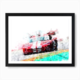 Racing Viper Art Print