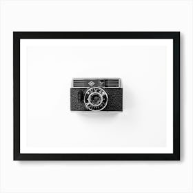 Vintage black and white retro Agfa camera art print - film photography by Christa Stroo Photography Art Print