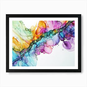 Abstract Watercolor Painting 2 Art Print