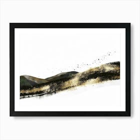 Mountain Landscape Painting 5 Art Print