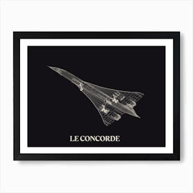 Vehicule Collection Concorde Supersonic Art Print