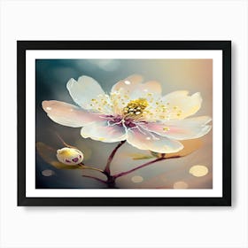 Flower Painting 13 Art Print