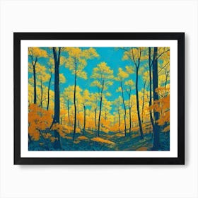 Aspen Forest Art Print