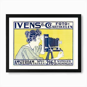 Ivens & Co. Photo articles (1899), Johann Georg van Caspel Art Print
