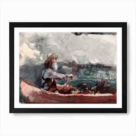 Adirondacks Guide (1892), Winslow Homer Art Print