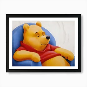 Winnie The Pooh Tuxedo Meme Art Print