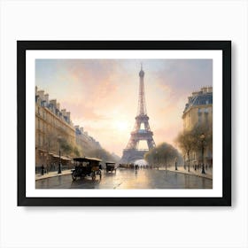 Eiffel Tower 2 Art Print