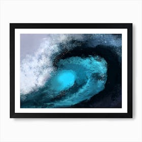 Ocean Wave Art Print