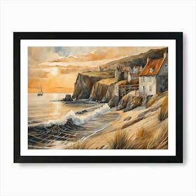European Coastal Painting (27) Art Print