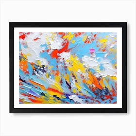 Abstract Painting 19 Art Print