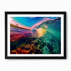 Surfer'S Wave Art Print