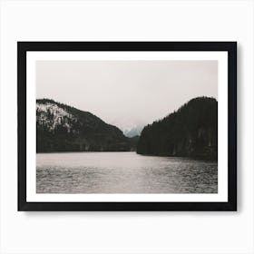 Moody Lake Views Art Print