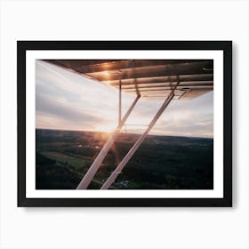 Sunset Flight Art Print