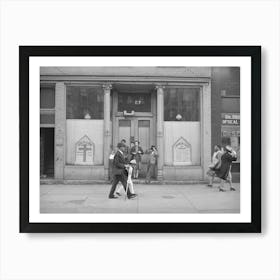 Untitled Photo, Possibly Related To Storefront Church,Chicago, Illinois By Russell Lee Art Print