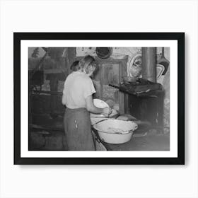 Daughter Of Tenant Farmer Living Near Muskogee, Oklahoma, Refer To General Caption No 20 By Russell Lee Art Print