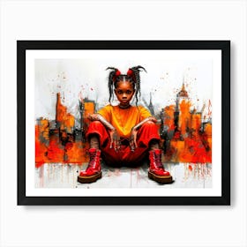 Urban Attitude - Proud To Be Art Print