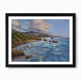 Ecola state park Art Print